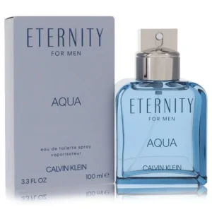 Eternity Aqua by Calvin Klein, 3.4 oz EDT Spray for Men