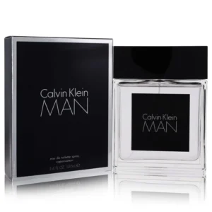 Calvin Klein Man Eau de Toilette Spray for Men, 3.4 oz – Bold, Woody & Spicy Fragrance