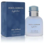 Dolce & Gabbana Light Blue Eau Intense for Men 1.7 oz Eau de Parfum Spray – Long-Lasting Fresh Cologne