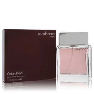 Euphoria by Calvin Klein for Men – 3.3 oz Eau de Toilette Spray | Long-Lasting Men's Cologne