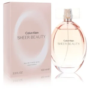 Calvin Klein Sheer Beauty Eau de Toilette Spray for Women – 3.4 oz | Feminine, Fresh & Elegant Fragrance