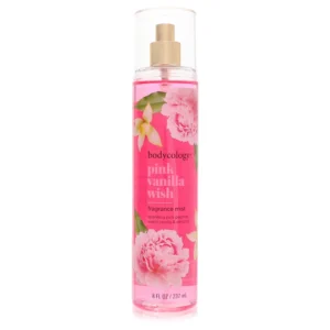Pink Vanilla Wish by Bodycology, 4 Pack 8 oz Fragrance Mist for Women