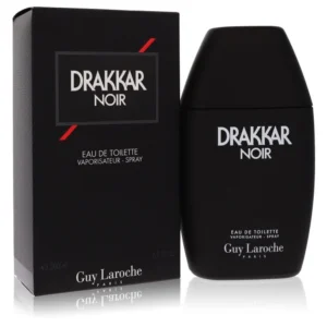 Guy Laroche Drakkar Noir Eau de Toilette – 6.7 oz | Classic, Bold & Timeless Men’s Fragrance